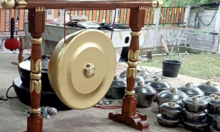Alat musik gong, Sumber: tokopedia.com