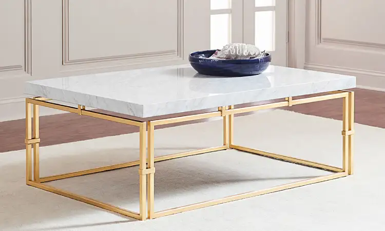 Meja dengan top marmer, Sumber: mart-4-all.com