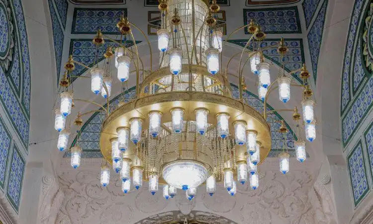 Pesona lampu kuningan nabawi, Sumber: facebook.com