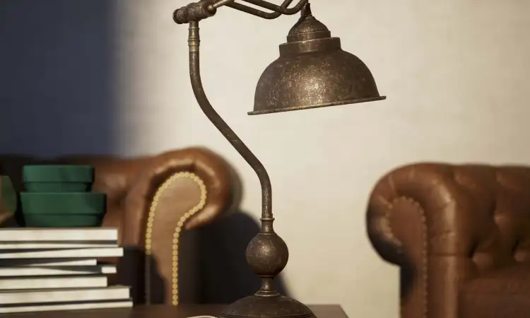 Lampu industrial kuningan, Sumber: ghidini1849.com