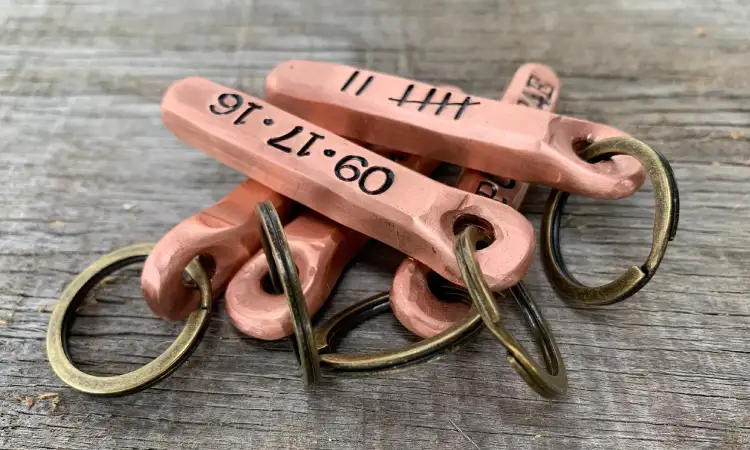 Keychain tembaga, Sumber: adirondackiron.com